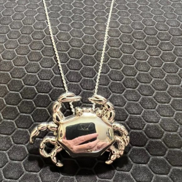 Venice By The Sea Jewelry Jewelry - Crab Necklace Made of Sterling Silver